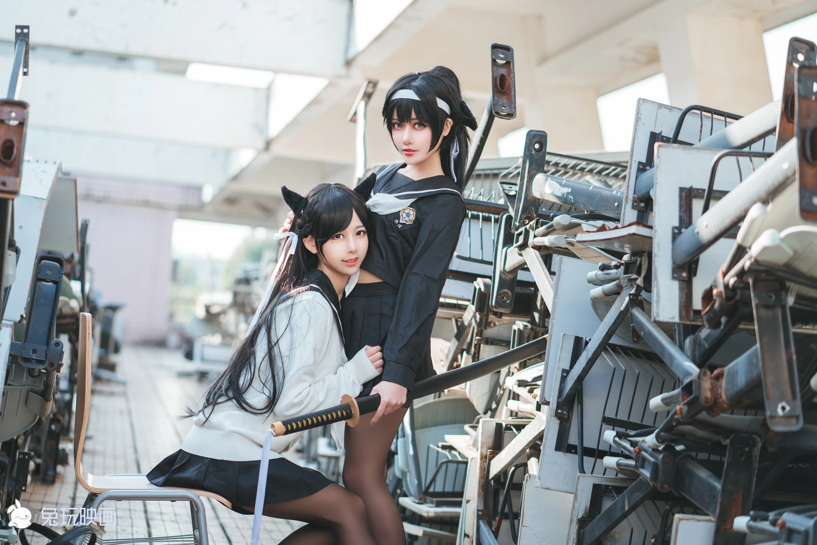 兔玩映画---JK制服-Vol.001-高雄爱宕-[49P-0.98GB]-40